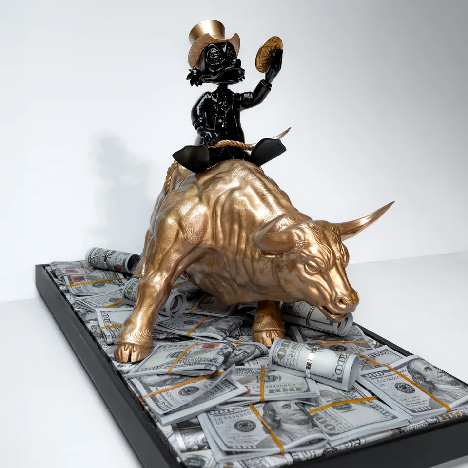 The Ducks Scultura Wall Street — foto 4