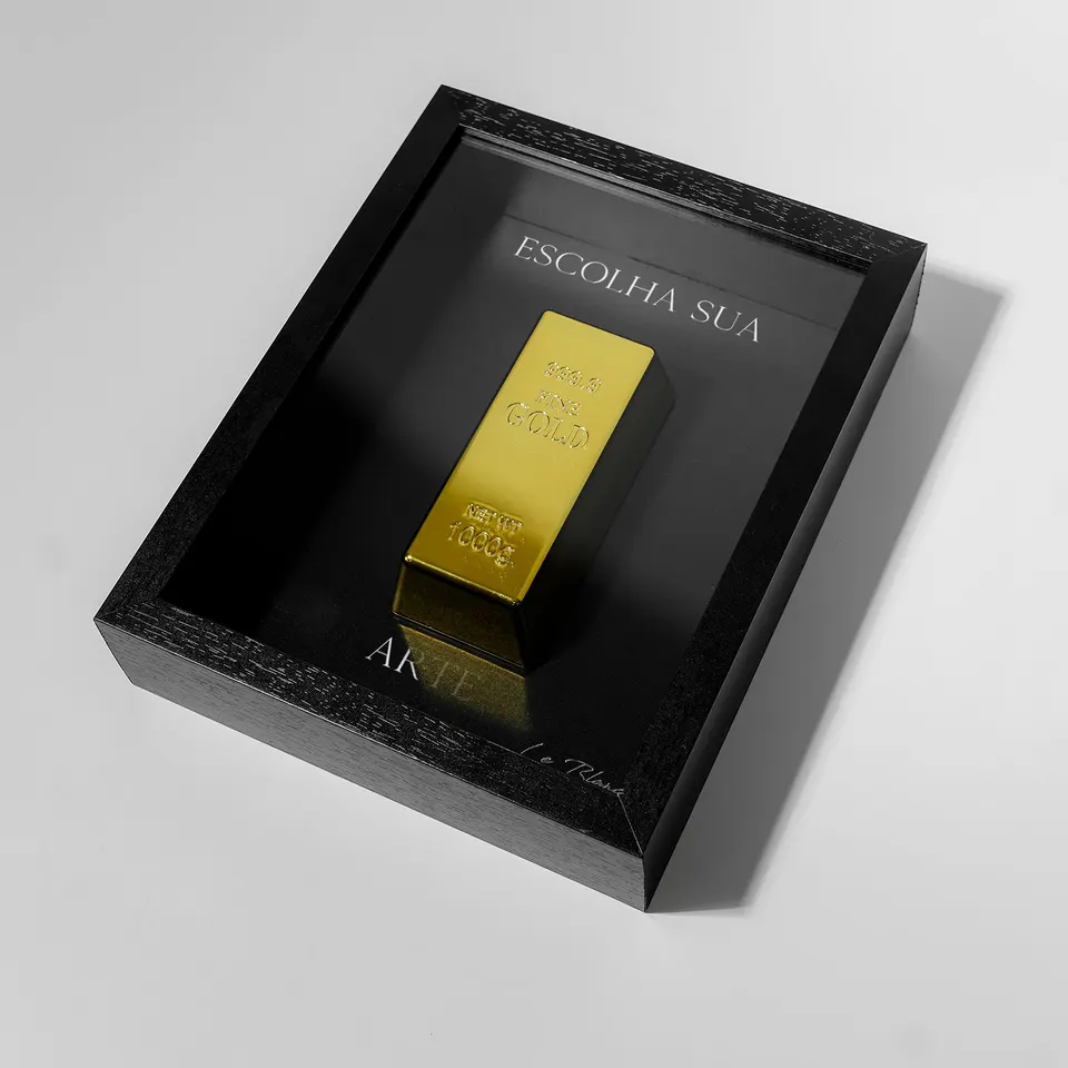 Quadro The Golden Bar Personalizado, de Le Blanc — foto 2