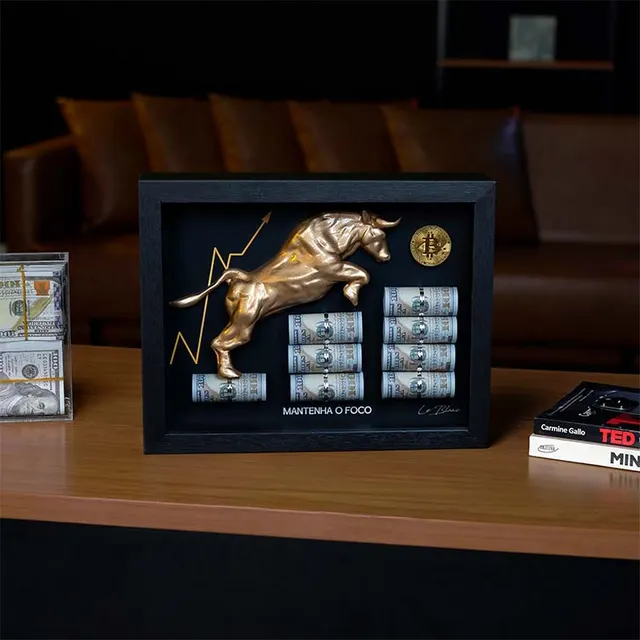 Quadro The Golden Focus, de Le Blanc — foto 2