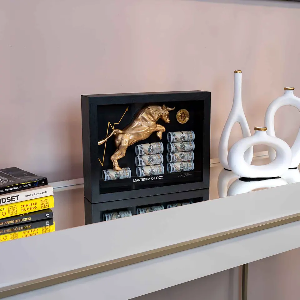 Quadro The Golden Focus, de Le Blanc — foto 4