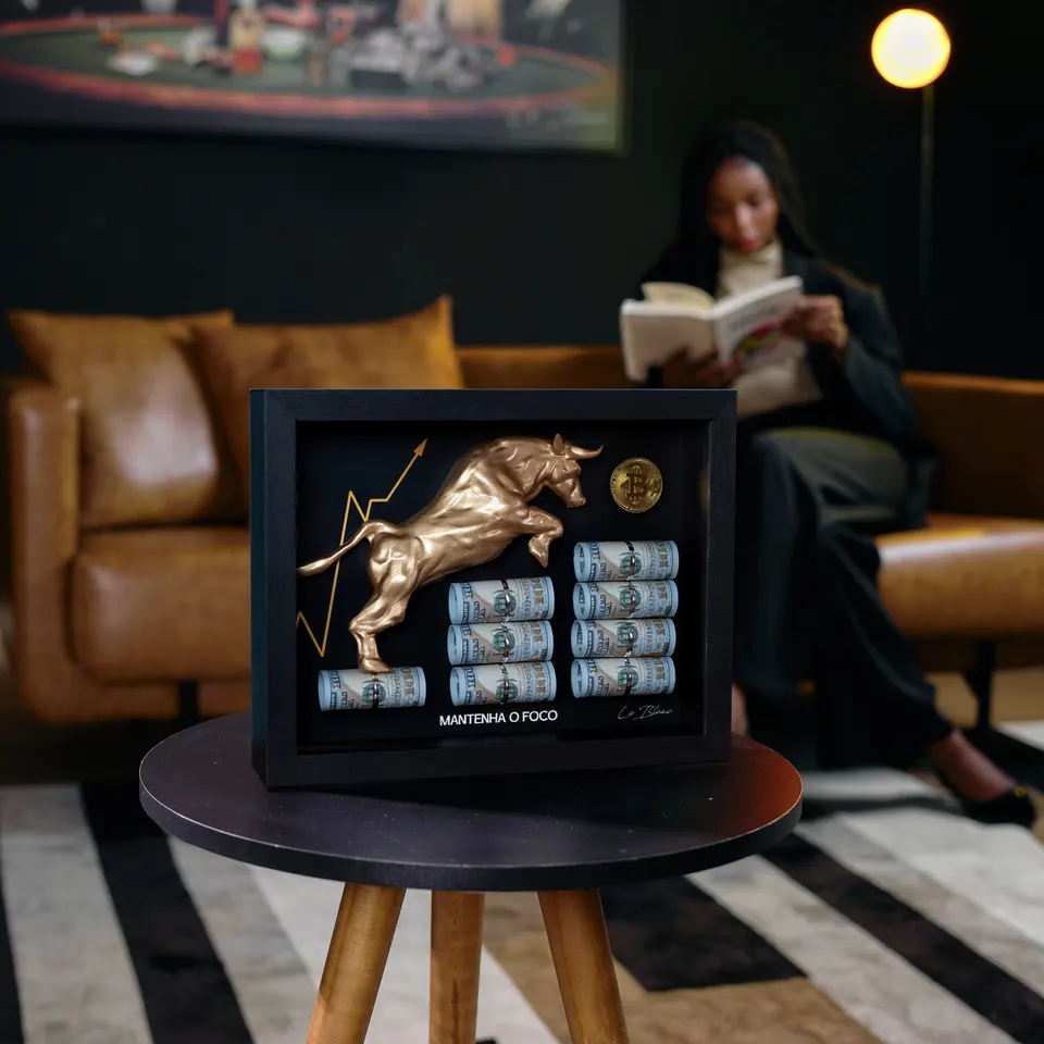 Quadro The Golden Focus, de Le Blanc — foto 6