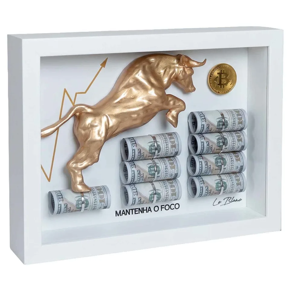 Quadro The Golden Focus White