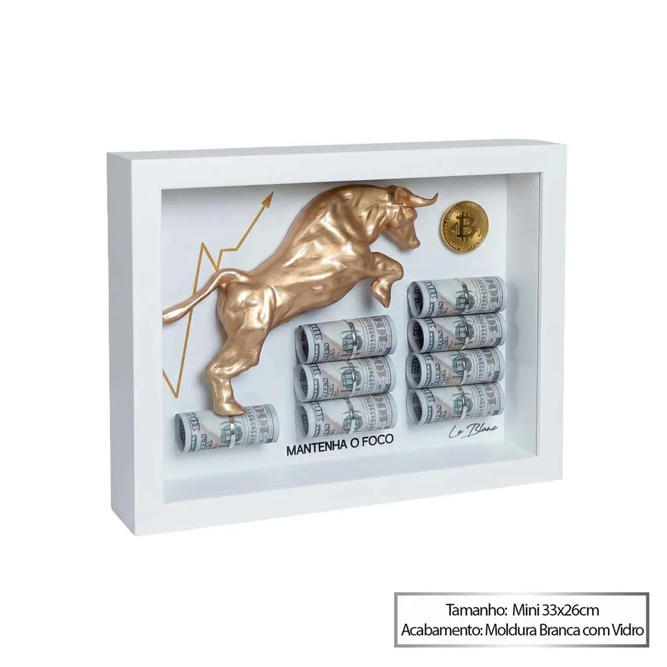 Quadro The Golden Focus White, de Le Blanc — foto 10