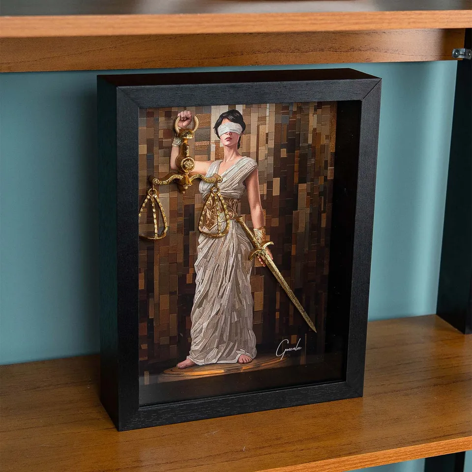 Quadro Themis, Dama da Justiça, de Gonzalez — foto 4