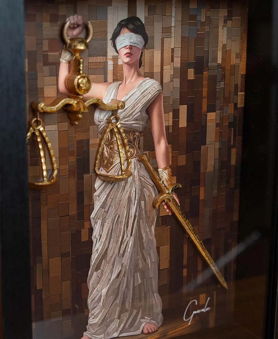 Quadro Themis, Dama da Justiça, de Gonzalez — foto 7