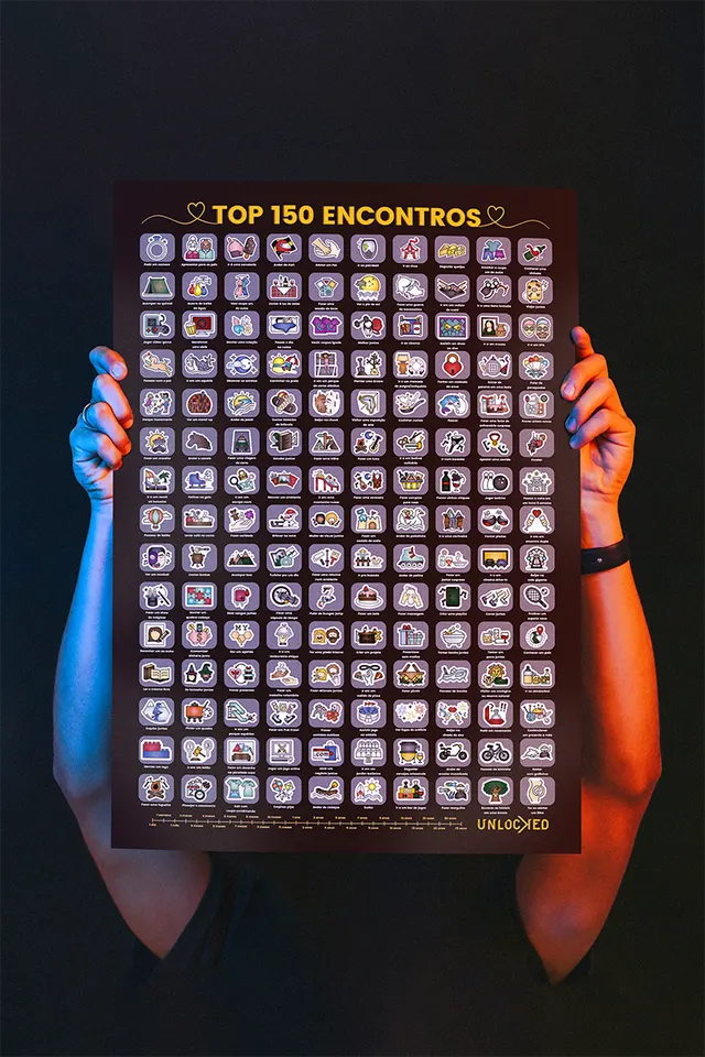 Quadro TOP 150 Encontros para Raspar Unlocked — foto 3