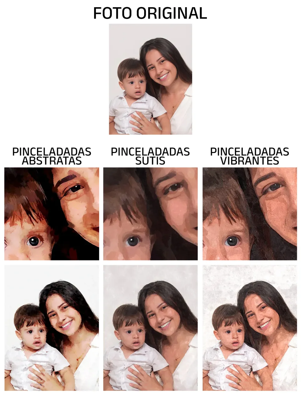 Quadro Transforme Sua Foto Em Pintura — foto 3
