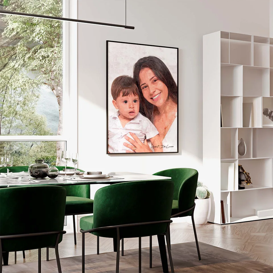 Quadro Transforme Sua Foto Em Pintura — foto 4