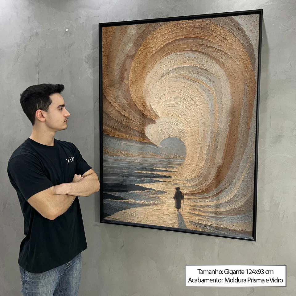 Quadro Travessia Sagrada, de Vicent de Lucca — foto 3