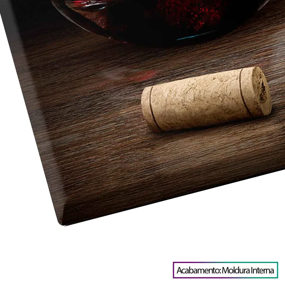 Quadro Um Bom Vinho para sala, de Le Blanc — foto 7