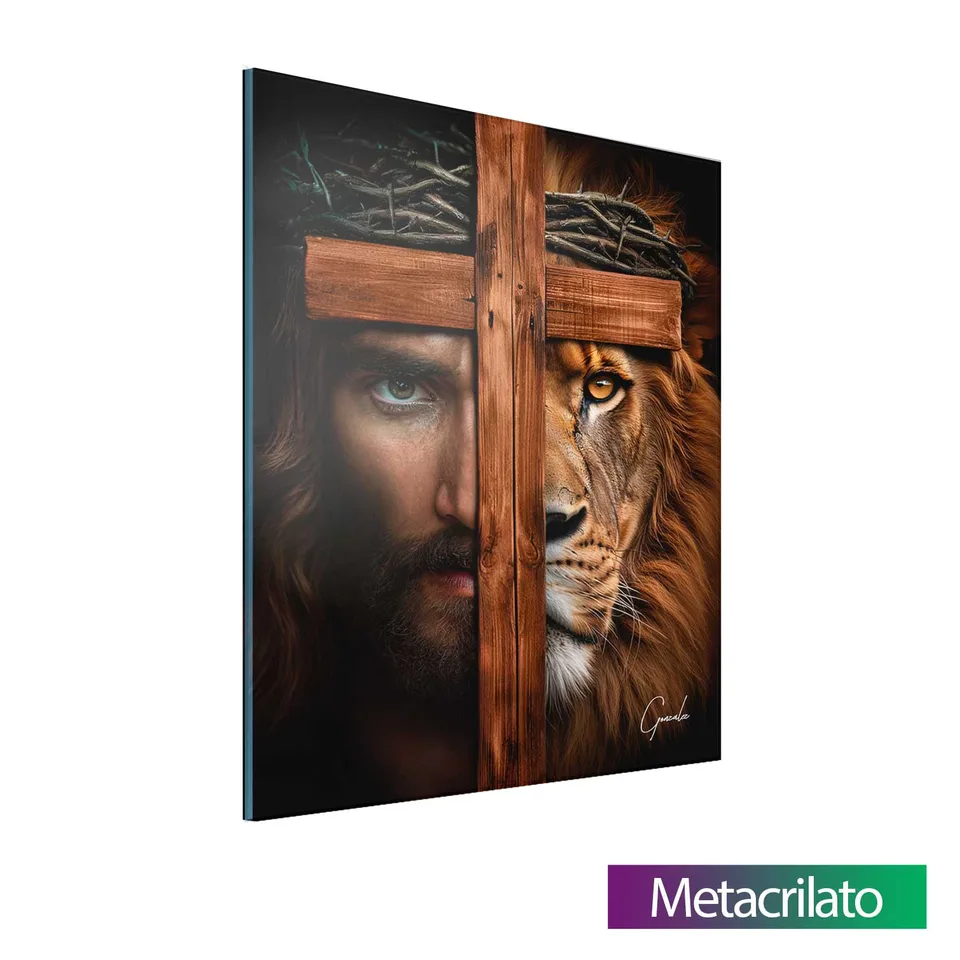 Quadro Um Só com acabamento em metacrilato