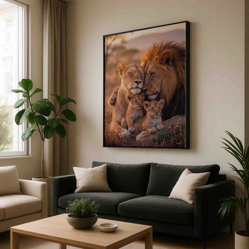 Quadro União Selvagem para sala, de Benoit — foto 2