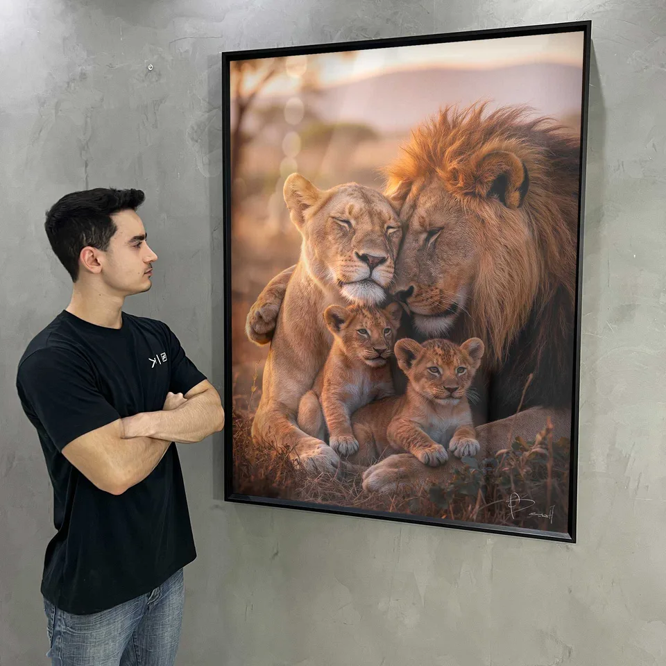 Quadro União Selvagem para sala, de Benoit — foto 3