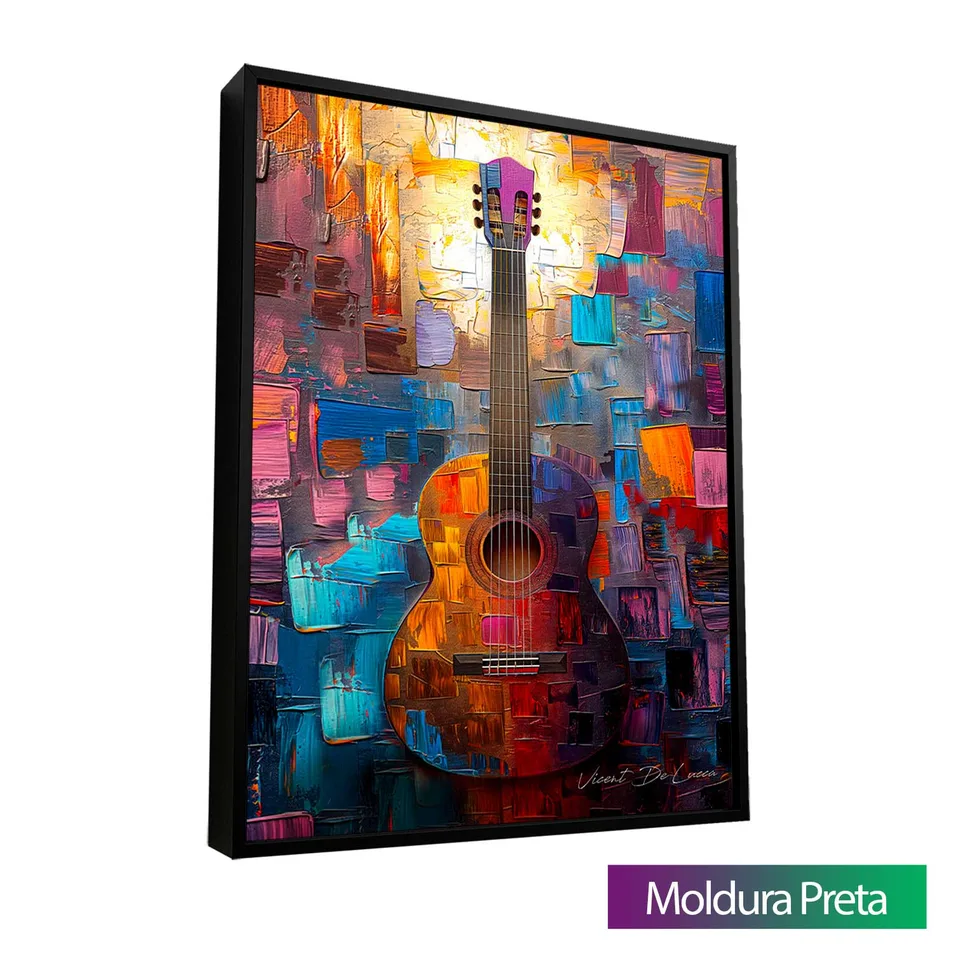 8914 Quadro Violão Harmonia das Cores (11)