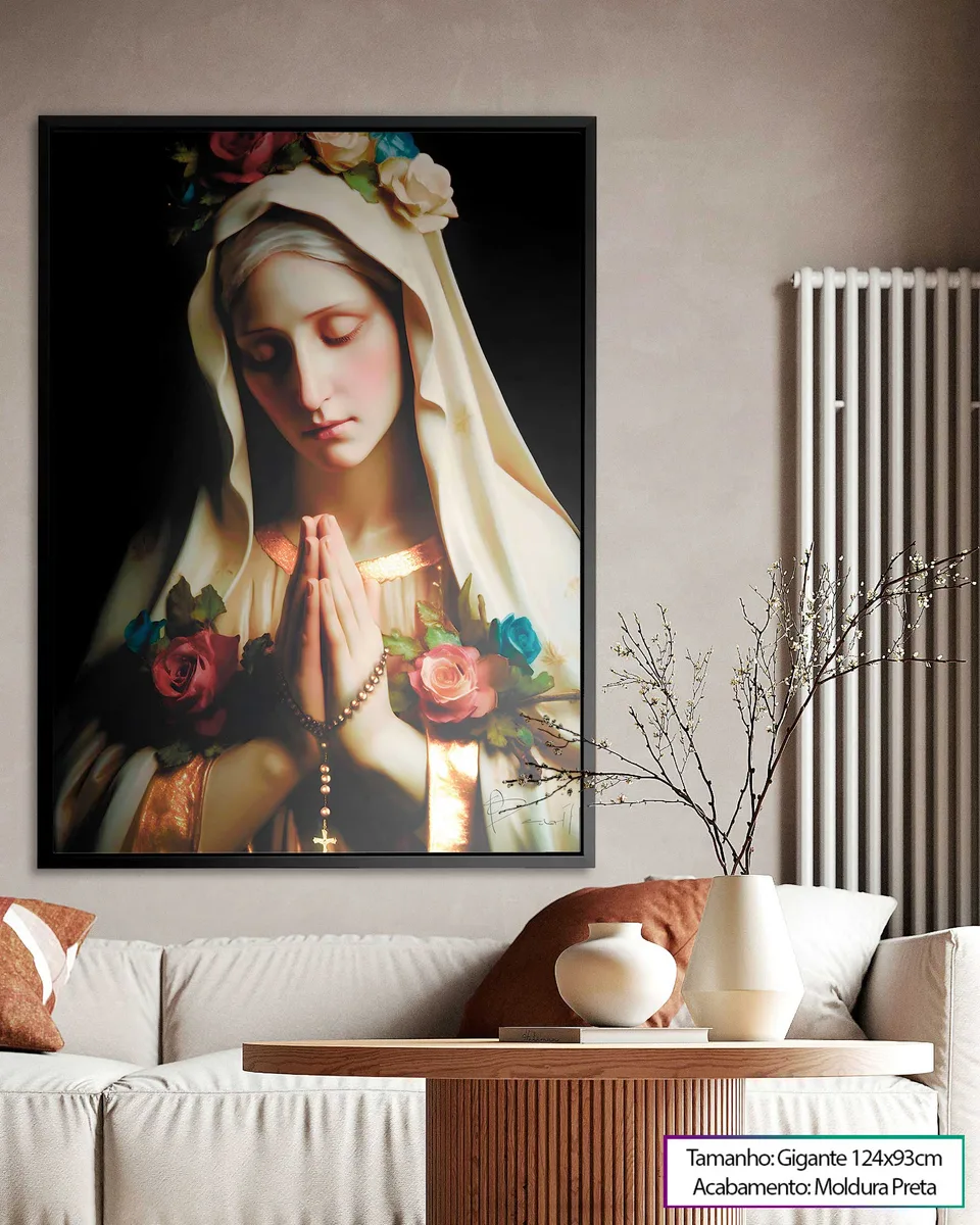 Quadro-Virgem-Maria