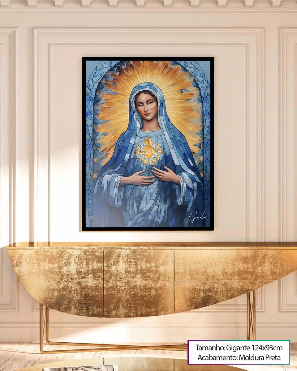 Quadro Virgem Maria Vitrart, de Gonzalez — foto 2
