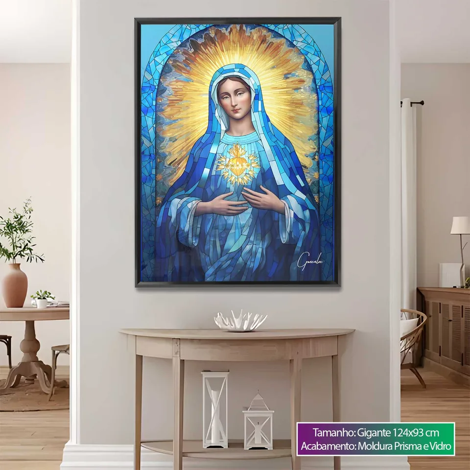 Quadro Virgem Maria Vitrart, de Gonzalez — foto 4
