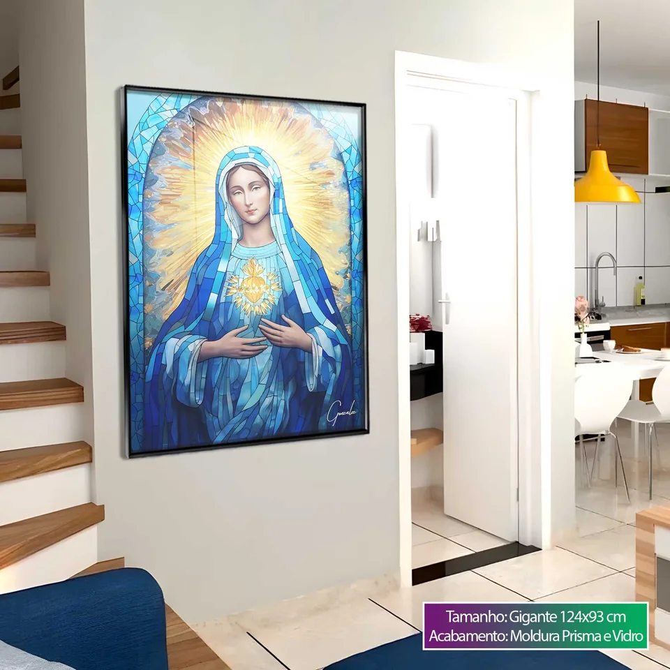 Quadro Virgem Maria Vitrart, de Gonzalez — foto 5