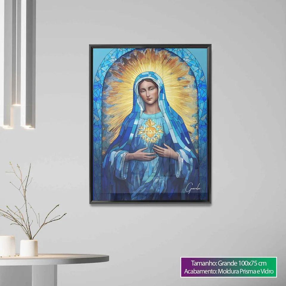 Quadro Virgem Maria Vitrart, de Gonzalez — foto 8