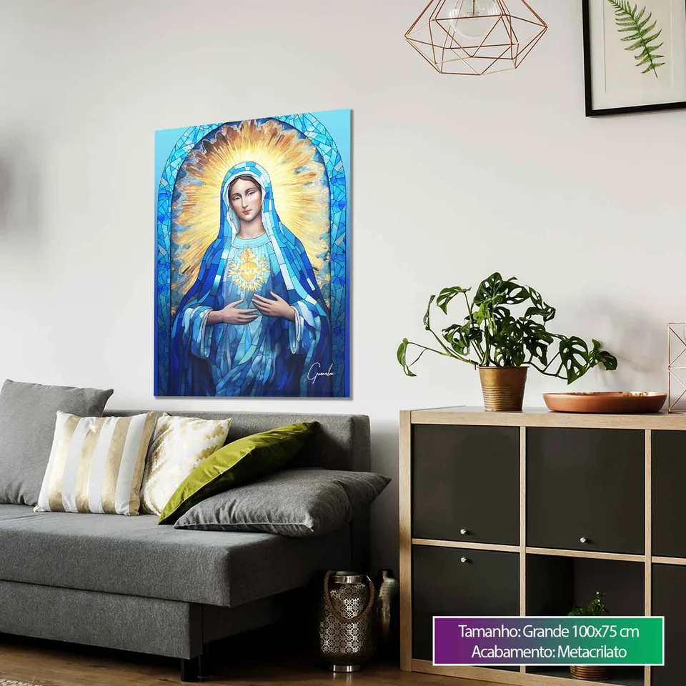 Quadro Virgem Maria Vitrart, de Gonzalez — foto 9