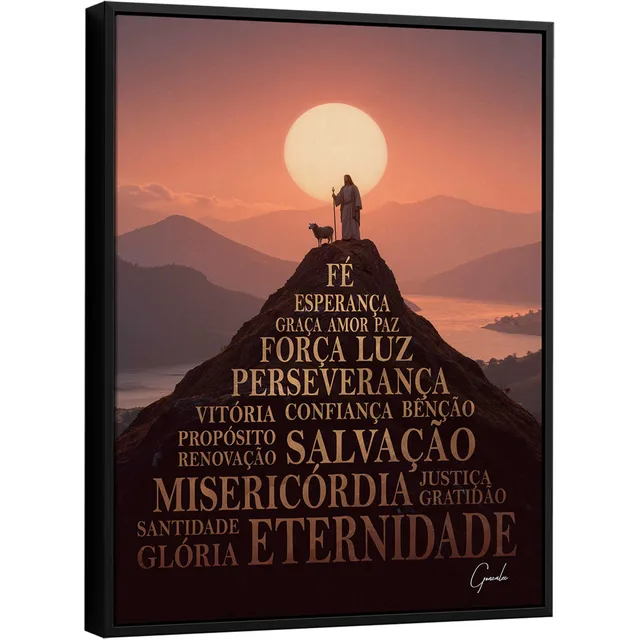 Quadro Visão Sagrada