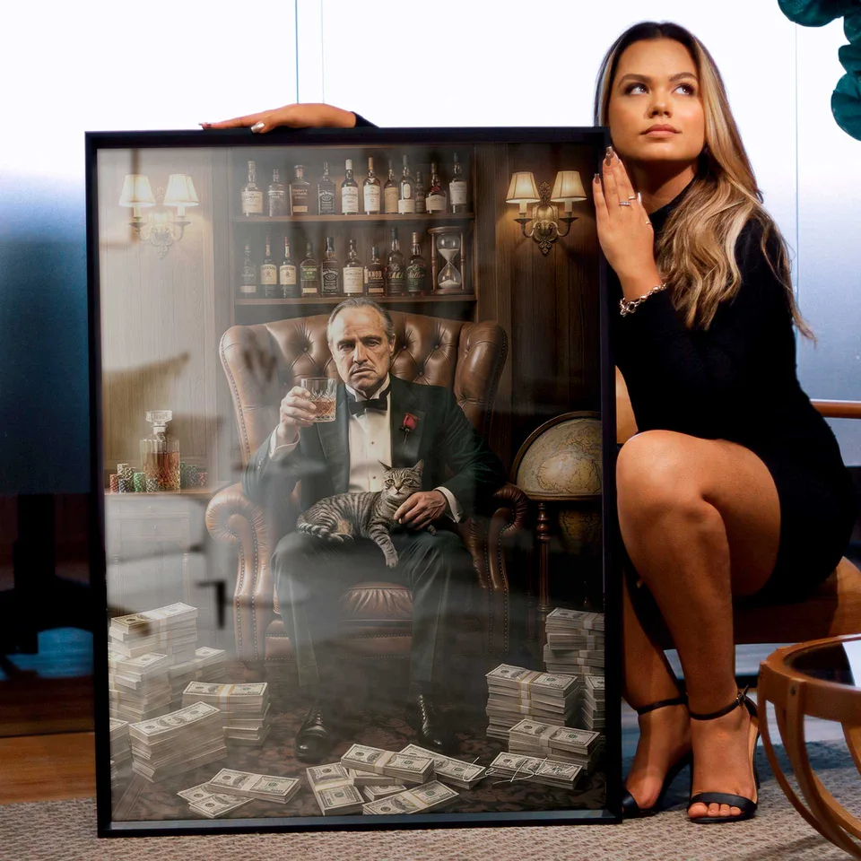 Quadro Whisky do Poderoso Chefão — foto 3