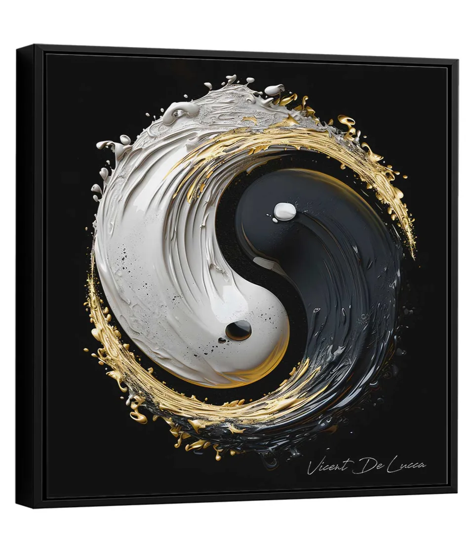 Quadro Yin Yang para sala