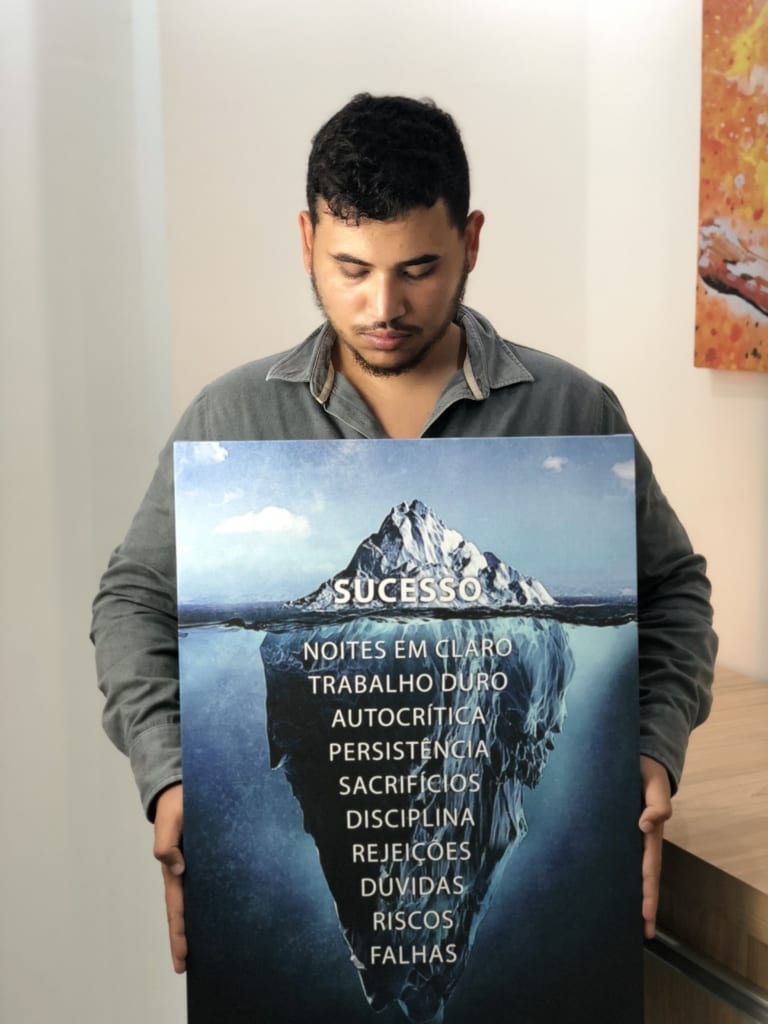 quadro iceberg do sucesso