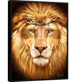 Quadro decorativo Leão de Judá