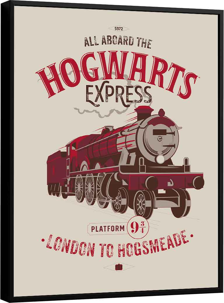 Quadro Harry Potter Oficial - Londres para Hogsmeade