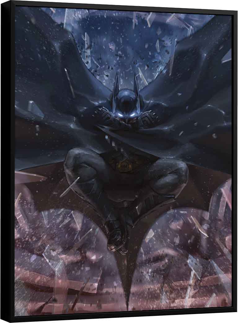 Quadro Batman Oficial - A Luta do Cavaleiro