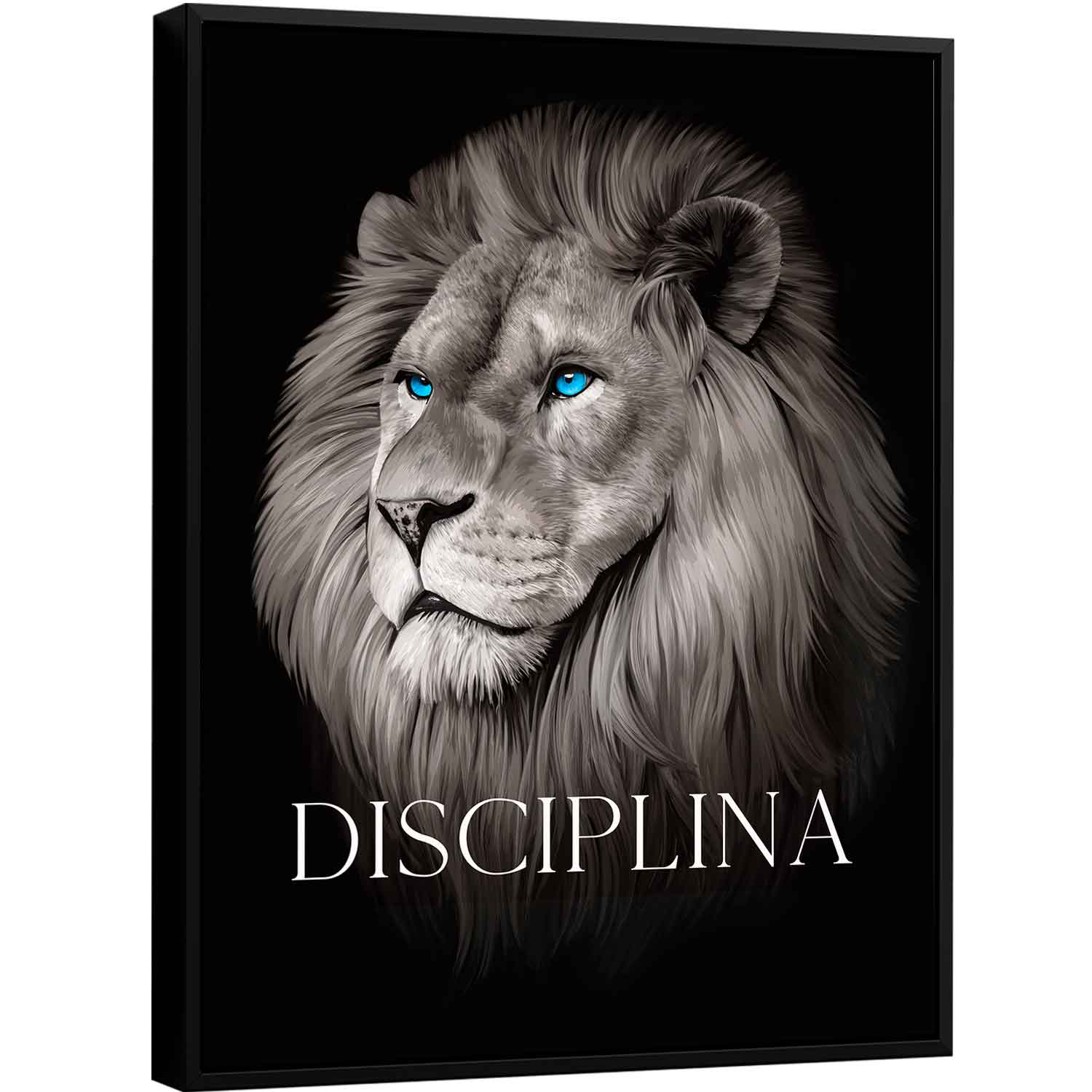 Quadro Leão em Disciplina