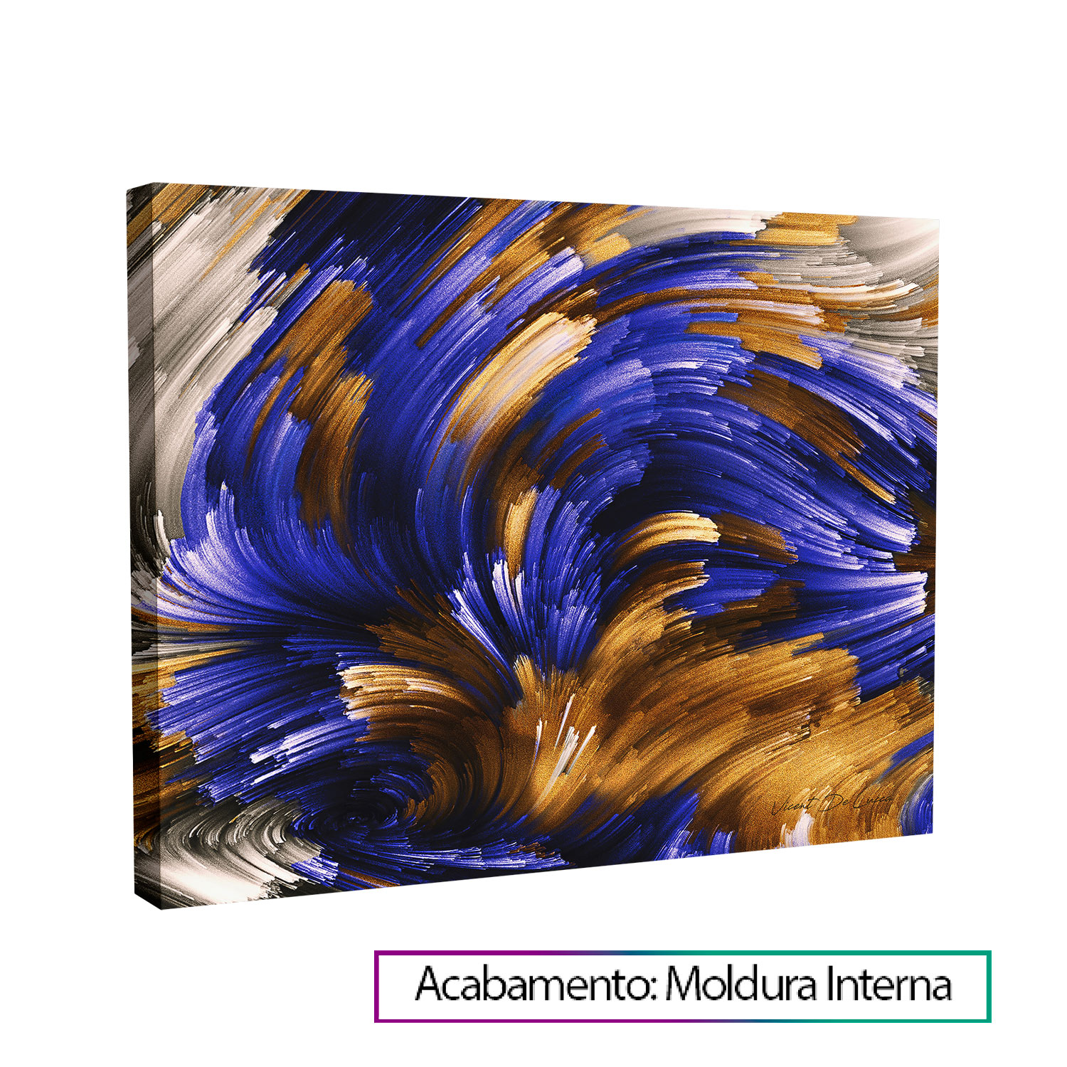 Quadro Cores Abstratas 9477