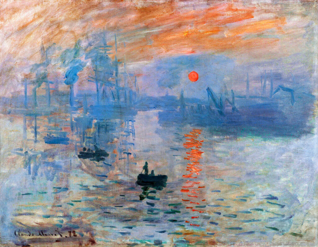 Quadro Impressão, Nascer do Sol. Monet