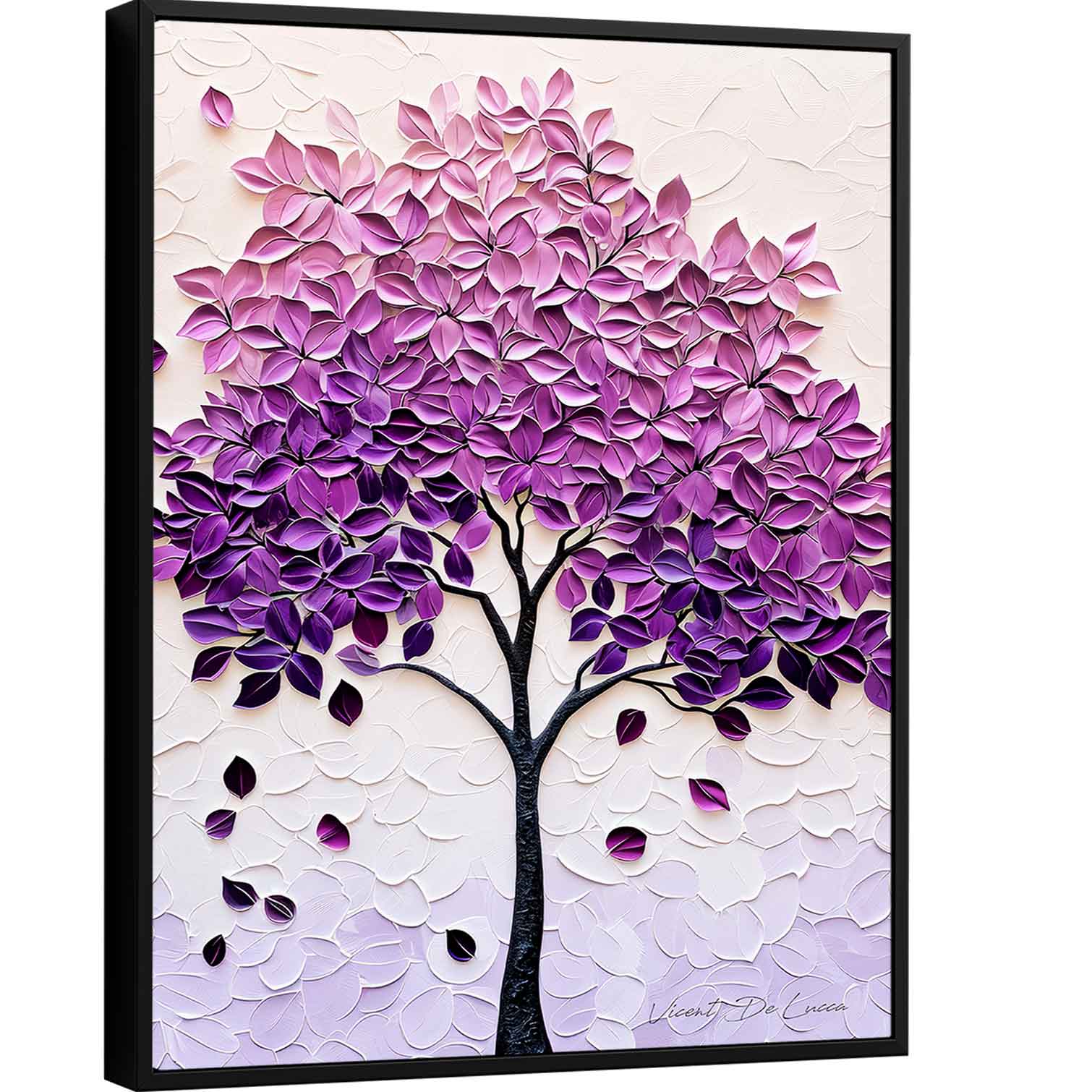 Quadro Árvore Violeta