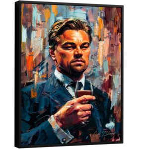 Quadro O Vitorioso Lobo de Wall Street