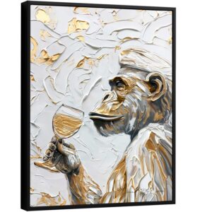 Quadro Macaco Gourmet