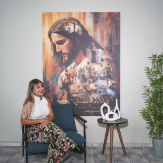 Quadro O Legado de Cristo [Mostruário ID - 464]