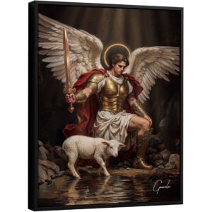 Quadro O Defensor Celestial
