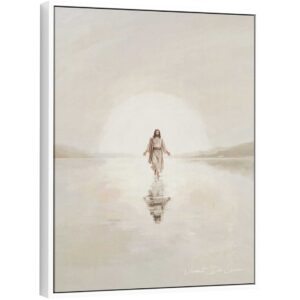 Quadro milagre Sobre as Águas – Coleção Minimalista