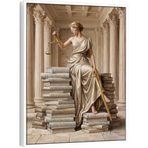 Quadro Themis A Guardiã do Conhecimento
