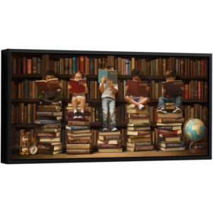 Quadro Biblioteca do Conhecimento